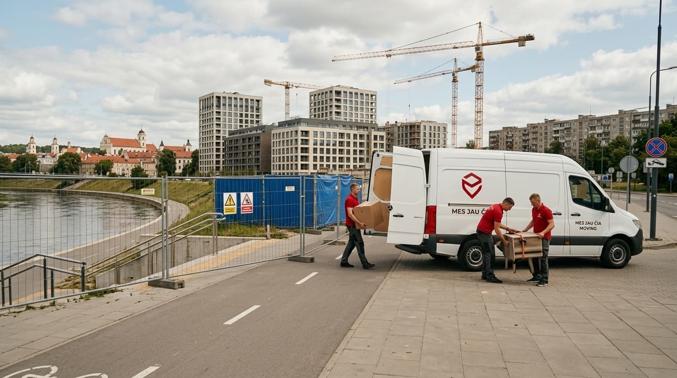 Kraustotės prie statybviečių Vilniuje? Ką būtina žinoti